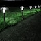 Nature Spring Solar Pathway Lights, 17-inch Stainless Steel Outdoor Stake Lighting for Garden, Landscape, Set of 6 181800JHL - alternate 1